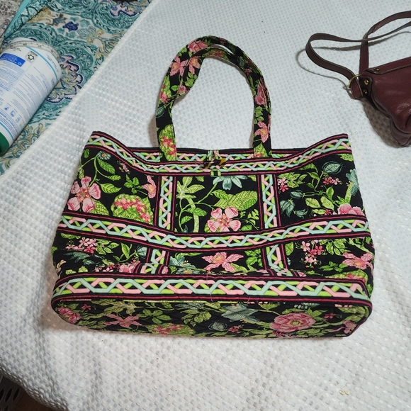 VERA BRADLEY EUC XL TIC TAC TOTE PATTERN SHOPPER TOTE BAG - Picture 1 of 9